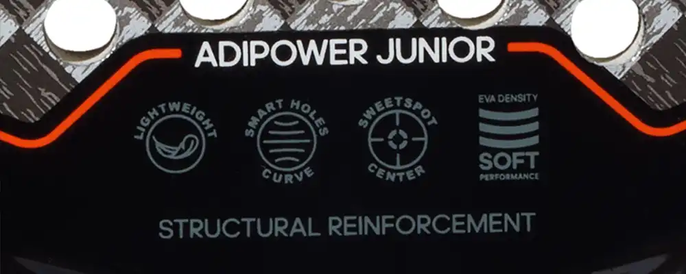 raquette adidas adipower junior