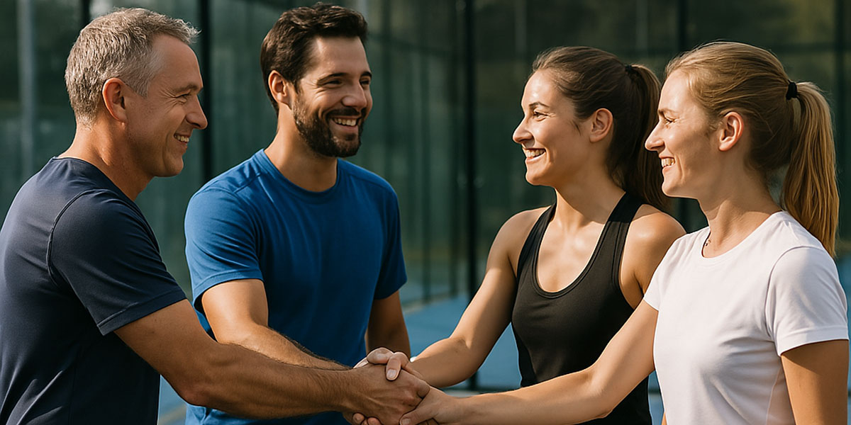 fin de match terrain de padel